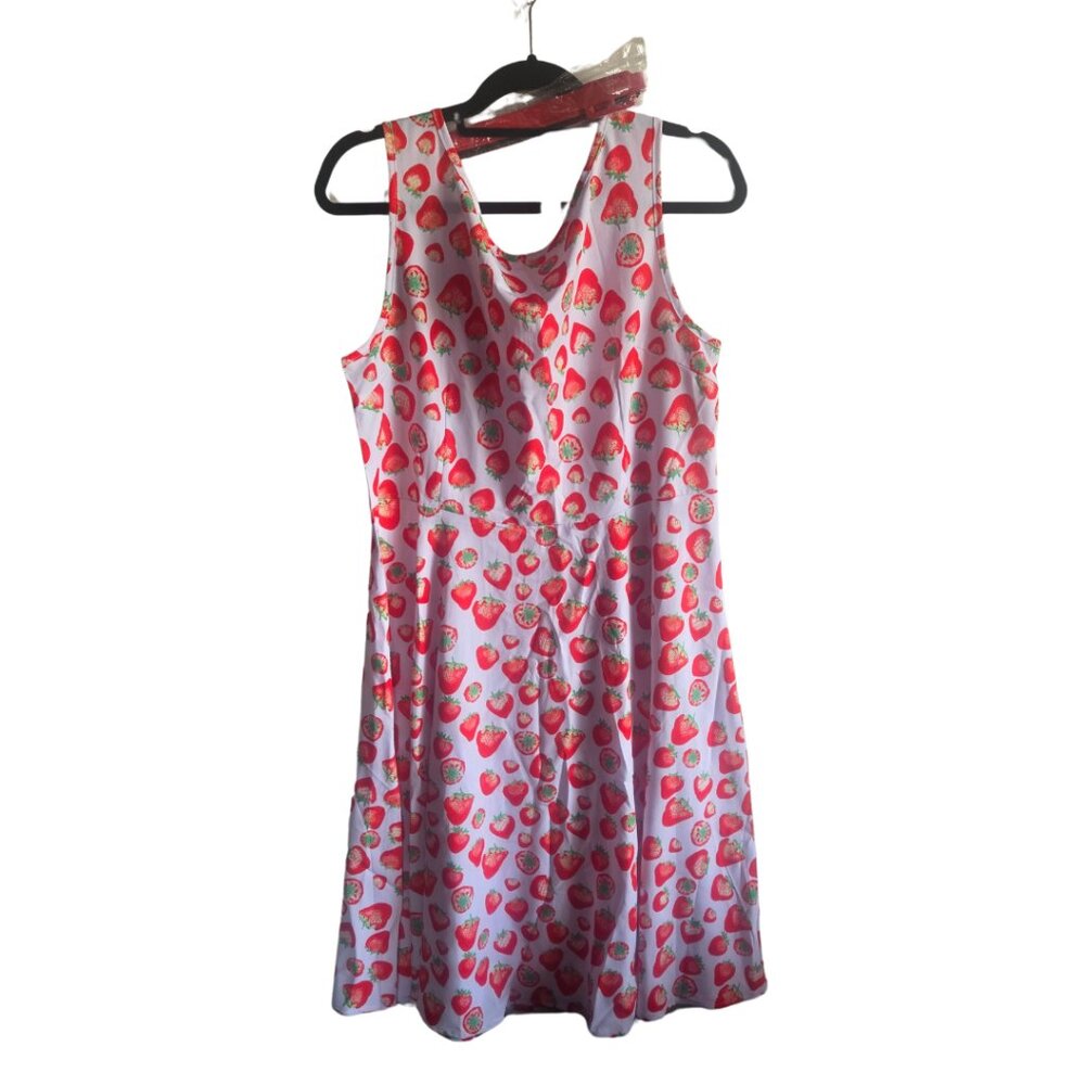 Women's Strawberry Print Dress